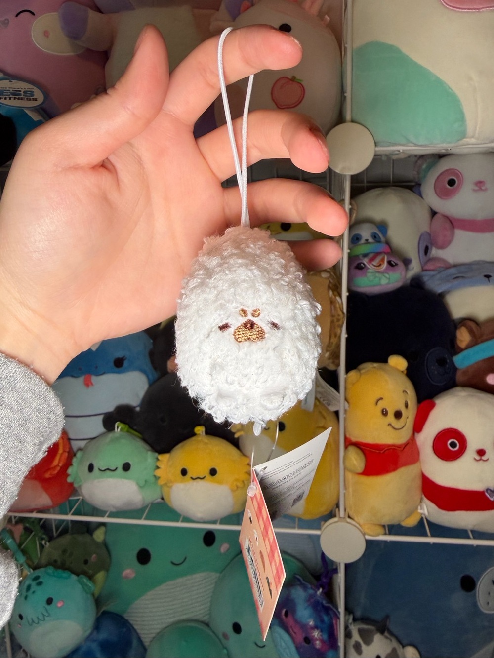 AzaOnigiri by Fukuya Onigiri Rice Ball 3” Stuffed Plush Stretchy Loop Keychain